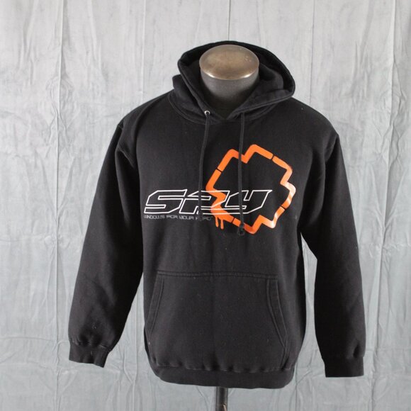 Vintage 90s Hoodie - Spy Sunglasses Windows for Your Head - Men's Small - Picture 3 of 10